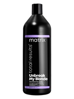 MATRIX ​Кондиционер укрепляющий с лимонной кислотой для осветленных волосTotal Results Unbreak My Blonde​, 1000 мл
