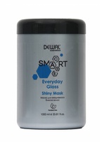 DEWAL Cosmetics Маска для ежедневного блеска волос SMART CARE Everyday Gloss Shiny Mask, 1000 мл DC