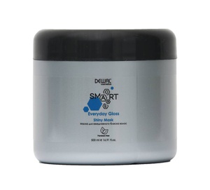 DEWAL Cosmetics Маска для ежедневного блеска волос SMART CARE Everyday Gloss Shiny Mask, 500 мл DC