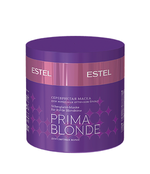 Estel Professional Маска серебристая для холодных оттенков блонд ESTEL PRIMA BLONDE 300 мл