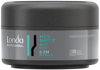 Londa Professional Матовая глина для волос SHIFT IT Londa, нормальной (эластичной) фиксации, 75 мл