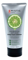 MISTIC MISTIC Глубокоочищающая пенка для умывания против акне AHA·BHA·PHA 180мл
