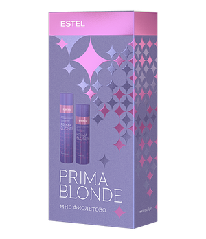 Estel Professional Набор ESTEL PRIMA BLONDE "Мне фиолетово" для холодных оттенков блонд