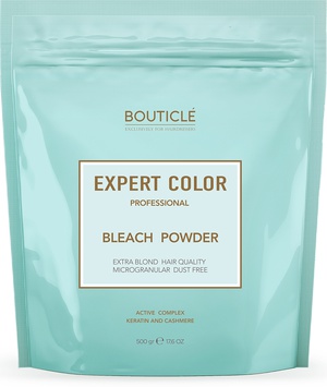 BOUTICLE Обесцвечивающая пудра с кератином и кашемиром "BOUTICLE Expert Color Powder Bleach" 500гр NEW DESIGN