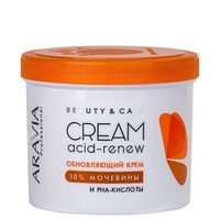 ARAVIA Обновляющий крем с PHA-кислотами и мочевиной (10%) Acid-Renew Cream, 550 мл ARAVIA Professional
