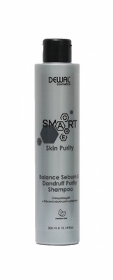 DEWAL Cosmetics Очищающий шампунь SMART CARE Skin Purity Balance Sebum & Dandruff Purity Shampoo 300мл DC