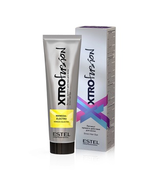 Estel Professional Пигмент прямого действия для волос ESTEL XTRO Мимоза-electro , 100 мл