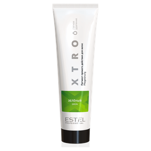 Estel Professional Пигмент прямого действия для волос XTRO WHITE Зеленый, 100 мл