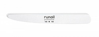 RuNail Professional Пилка белая нож RuNail 100/180    (4816)