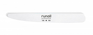 RuNail Professional Пилка белая нож RuNail 150/180    (4817)