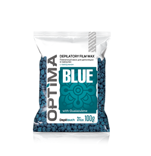 Depiltouch Пленочный воск для депиляции в гранулах OPTIMA «BLUE» , 100 гр Depiltouch