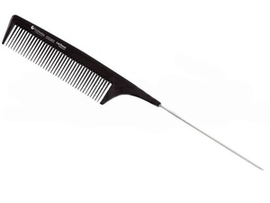 Hairway Расческа Hairway Carbon Advance с металлическим хвостиком 220 мм 05085