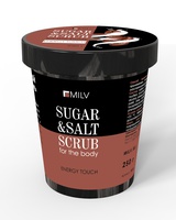 MILV Сахарно-солевой скраб для тела «Кофе». 250 г 18316 MILV