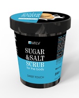 MILV Сахарно-солевой скраб для тела «Печенье». 250 г 18313 MILV