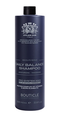BOUTICLE Шампунь - баланс для ежедневного применения - DAILY BALANCING SHAMPOO FOR MEN 1000 мл BOUTICLE MAN