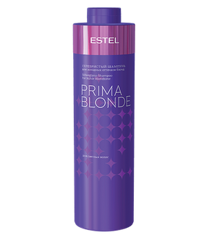 Estel Professional Шампунь серебристый для холодных оттенков блонд  ESTEL PRIMA BLONDE 1000 мл