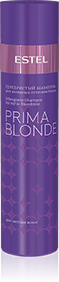 Estel Professional Шампунь серебристый для холодных оттенков блонд PRIMA BLONDE, 250 мл