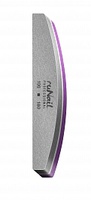 RuNail Professional Шлифовщик (универсальный, серо-фиолетовый, полукруглый, 100/180) RuNail 3775
