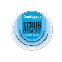 Depiltouch Скраб-крем солевой с лимфодренажным эффектом с солью Эпсома 200 мл Depiltouch
