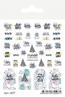 RuNail Professional Слайдер-дизайн RuNail №6277