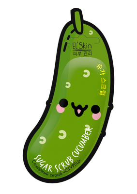 El’Skin 970 El`Skin SUGAR SCRAB Cucumber Сахарный скраб «ОГУРЕЦ»