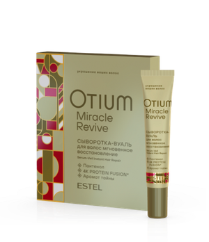 Estel Professional Сыворотка-вуаль для волос "Мгновенное восстановление" OTIUM MIRACLE REVIVE 5*23мл NEW
