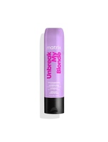 MATRIX Unbreak My Blonde Кондиционер укрепляющий с лимонной кислотой для осветленных волос, 300 мл
