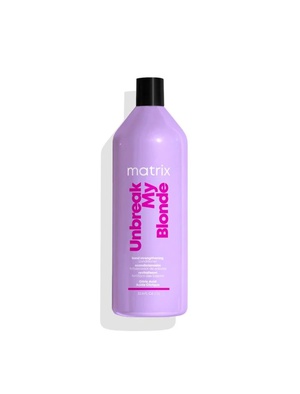 MATRIX Unbreak My Blonde Кондиционер укрепляющий с лимонной кислотой для осветленных волос, 1000 мл