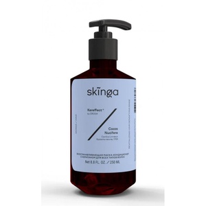 Skinga Восстанавливающая маска-кондиционер с кератином для всех типов волос 250 мл ТМ Skinga