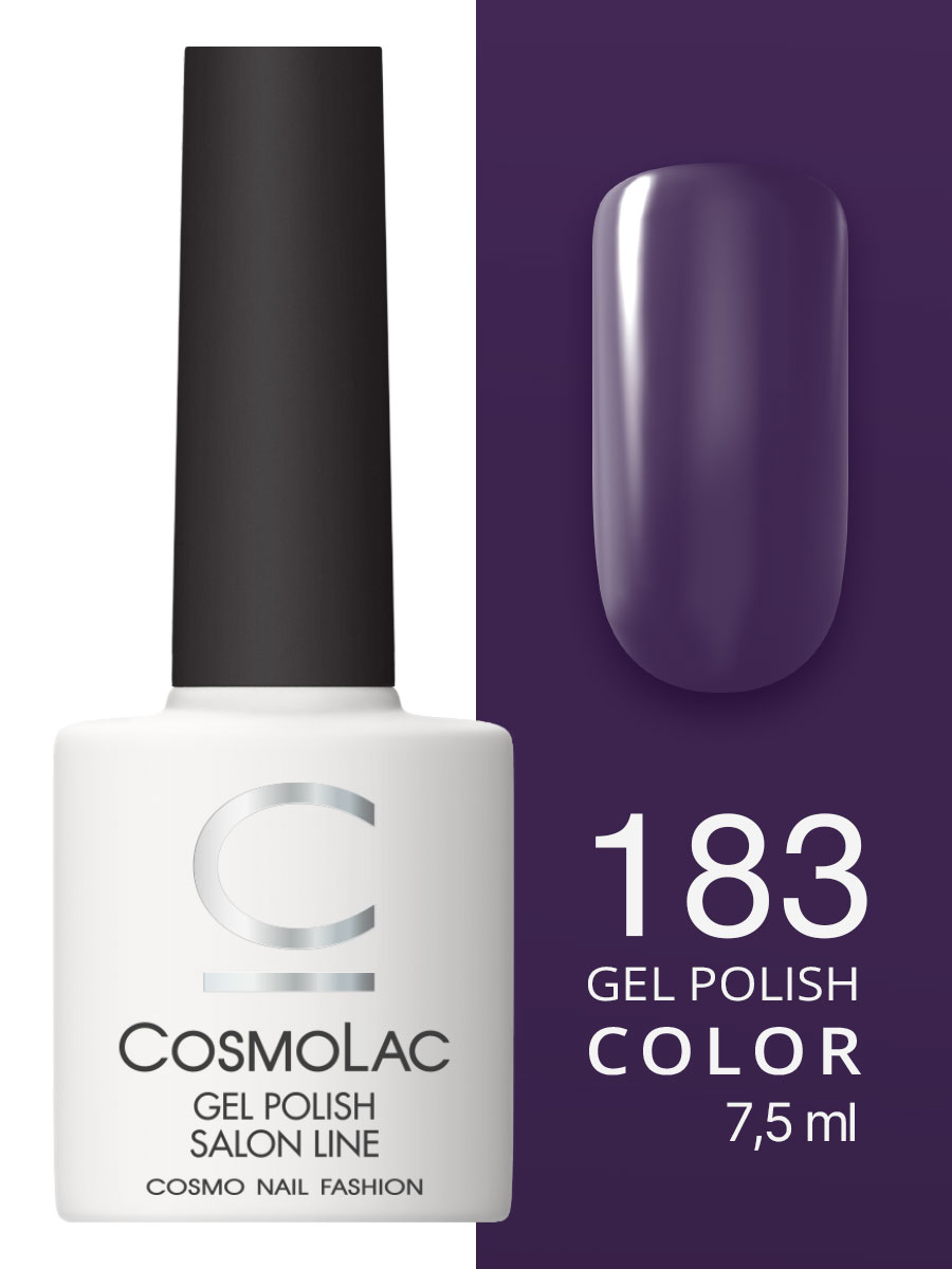 183 Cosmolac Гель-лак/Gel polish Холодная фуксия 7,5 мл
