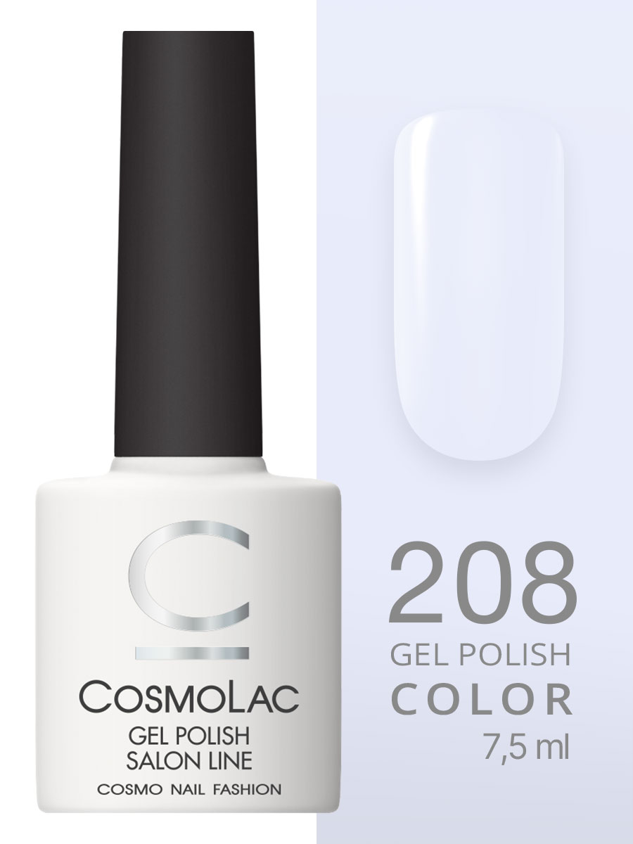 208 Cosmolac Гель-лак/Gel polish Послевкусие поцелуя 7,5 мл