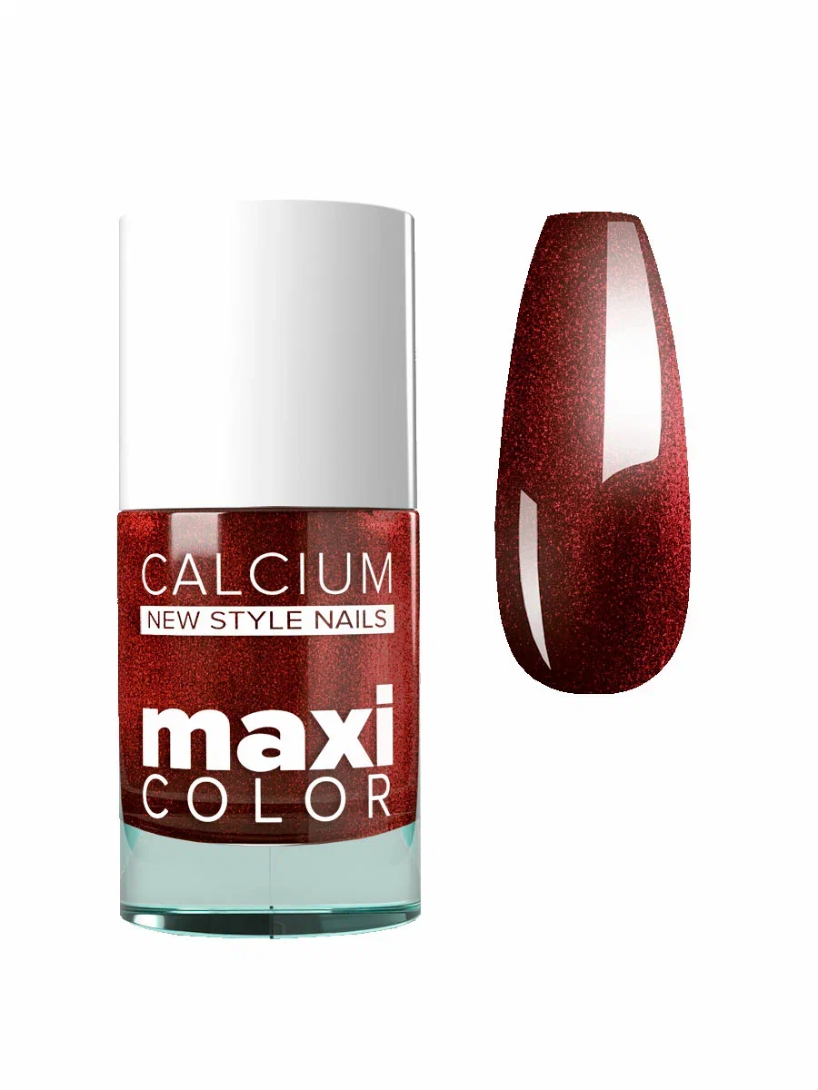 24 Лак для ногтей с кальцием MAXI COLOR 11 мл