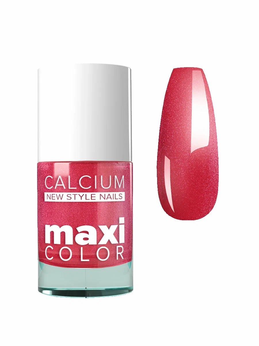 25 Лак для ногтей с кальцием MAXI COLOR 11 мл