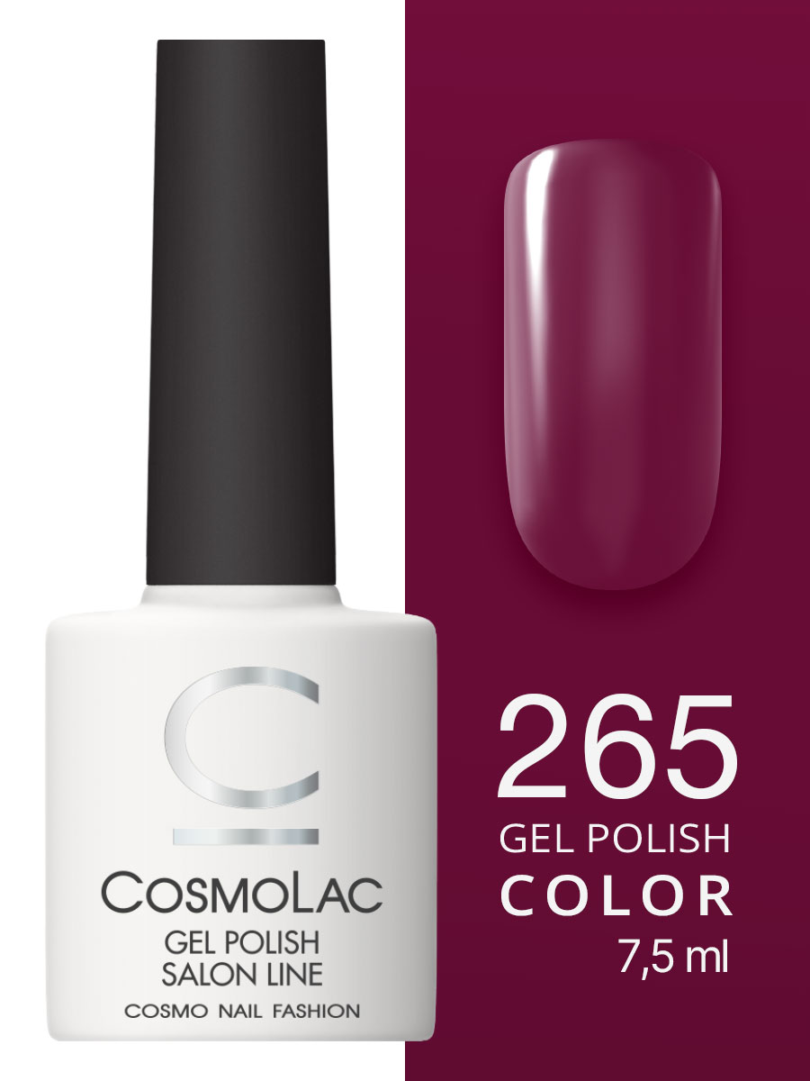 265 Cosmolac Гель-лак Gel Polish Бокал на двоих 7,5 мл