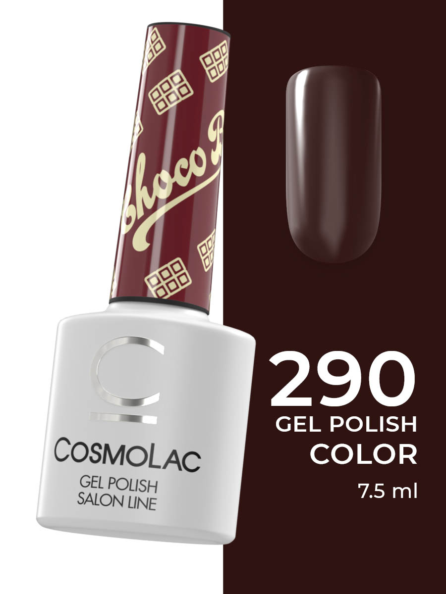 290 Cosmolac Гель-лак/Gel Polish Brownie 7,5 мл