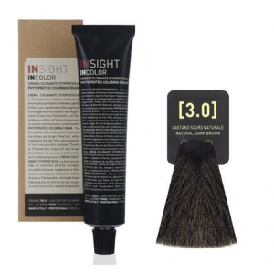 3.0 Темный коричневый натуральный Крем-краска для волос  (100 мл) INCOLOR