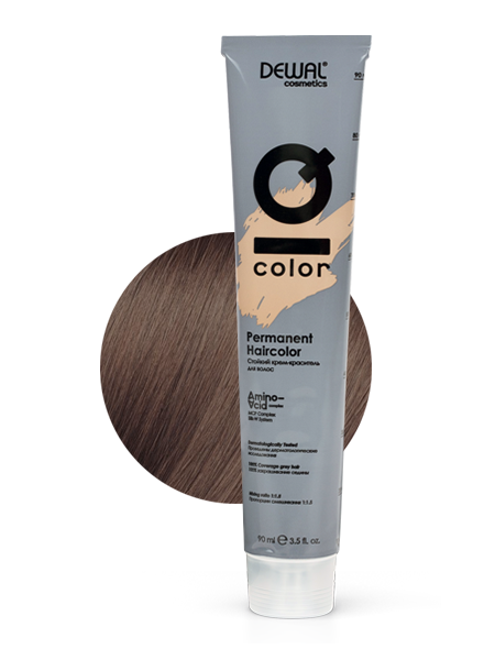 7,00 Краситель перманентный IQ COLOR, 90 мл DEWAL Cosmetics