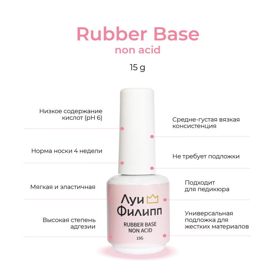 Base Rubber non-acid 15g Луи Филипп