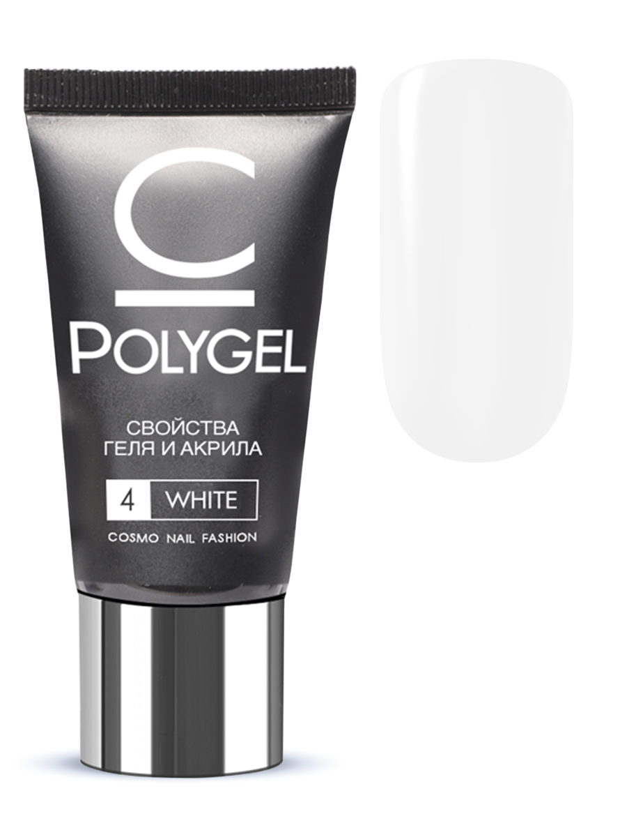 Cosmolac Полигель/Polygel №4 White 30 мл
