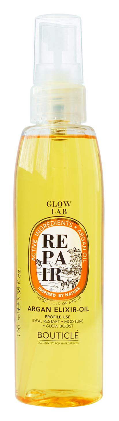 Эликсир на основе масла арганы - ARGAN REPAIR ELIXIR-OIL 100 мл BOUTICLE