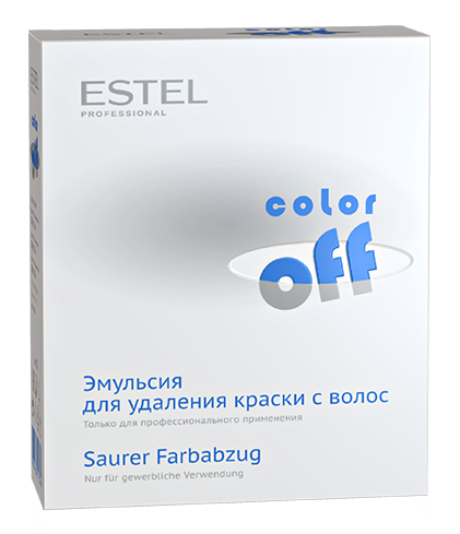 Эмульсия для удаления краски с волос COLOR OFF, 3*120 мл