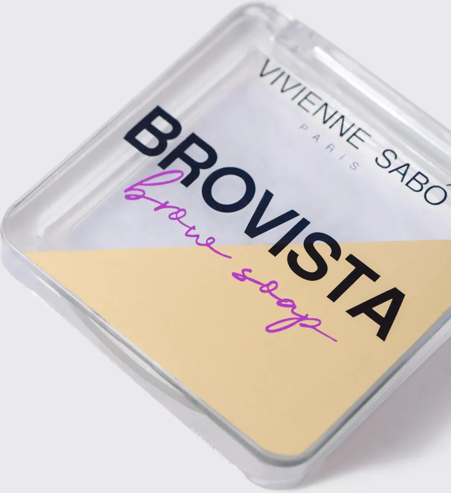Фиксирующее мыло для бровей BROVISTA brow soap /eyebrow fixative (прозрачный) 3 г Vivienne Sabo