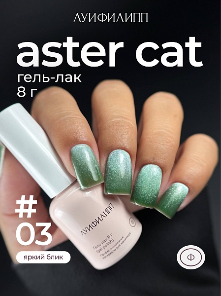 Гель-лак Aster cat 03 8g Луи Филипп