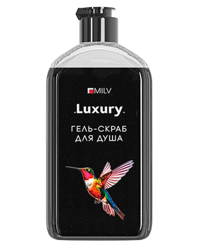 Гель-скраб для душа "LUXURY". 340 мл MILV 18948