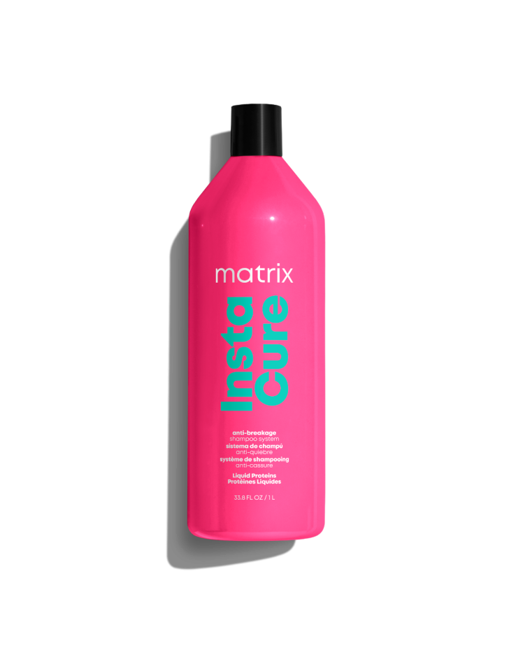 Instacure Шампунь для восстановления поврежденных волос с жидким протеином 1000мл.