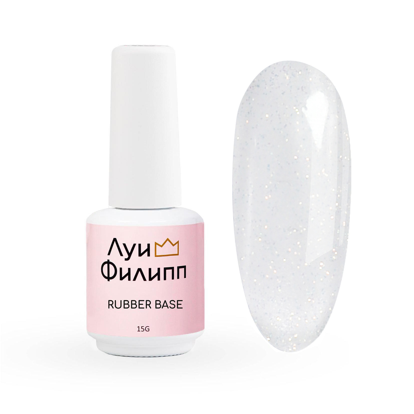 Камуфлирующая Rubber Base Opal № 01, 15g Луи Филипп