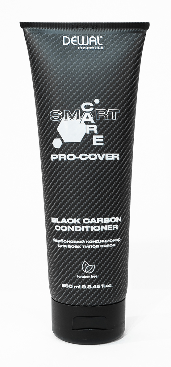 Карбоновый кондиционер для всех типов волос SMART CARE PRO-COVER Black Carbon, 250 мл DC