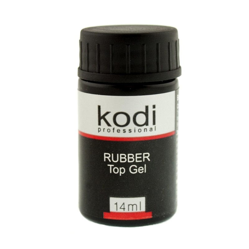 Каучуковое верхнее покрытие для гель лака Rubber Top 14 мл. Kodi Professional