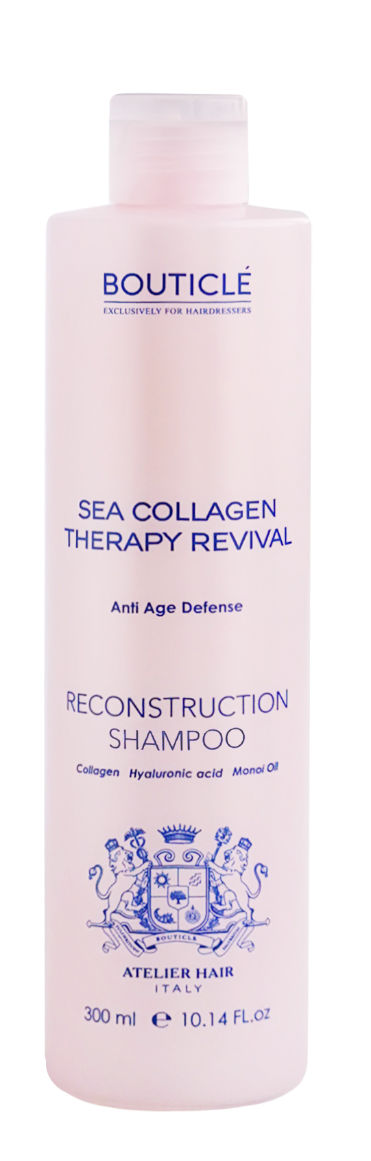 Коллагеновый восстанавливающий шампунь – “Bouticle Reconstruction Shampoo”300мл BOUTICLE