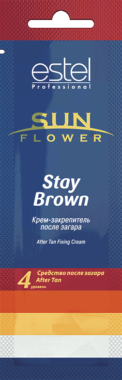 Крем-закрепитель после загара Sun Flower Stay Brown, 15 мл